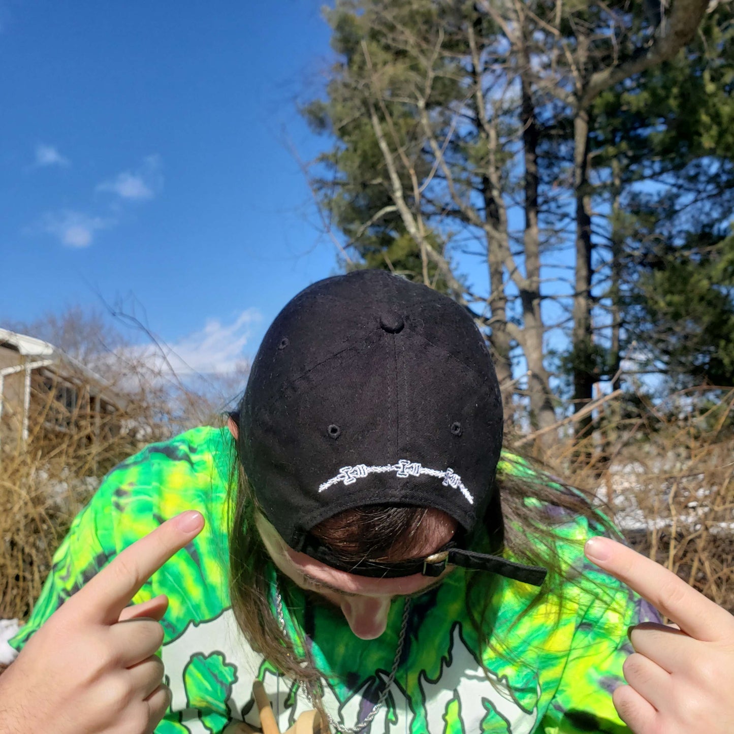 METAL OCCULT LOGO DAD HAT