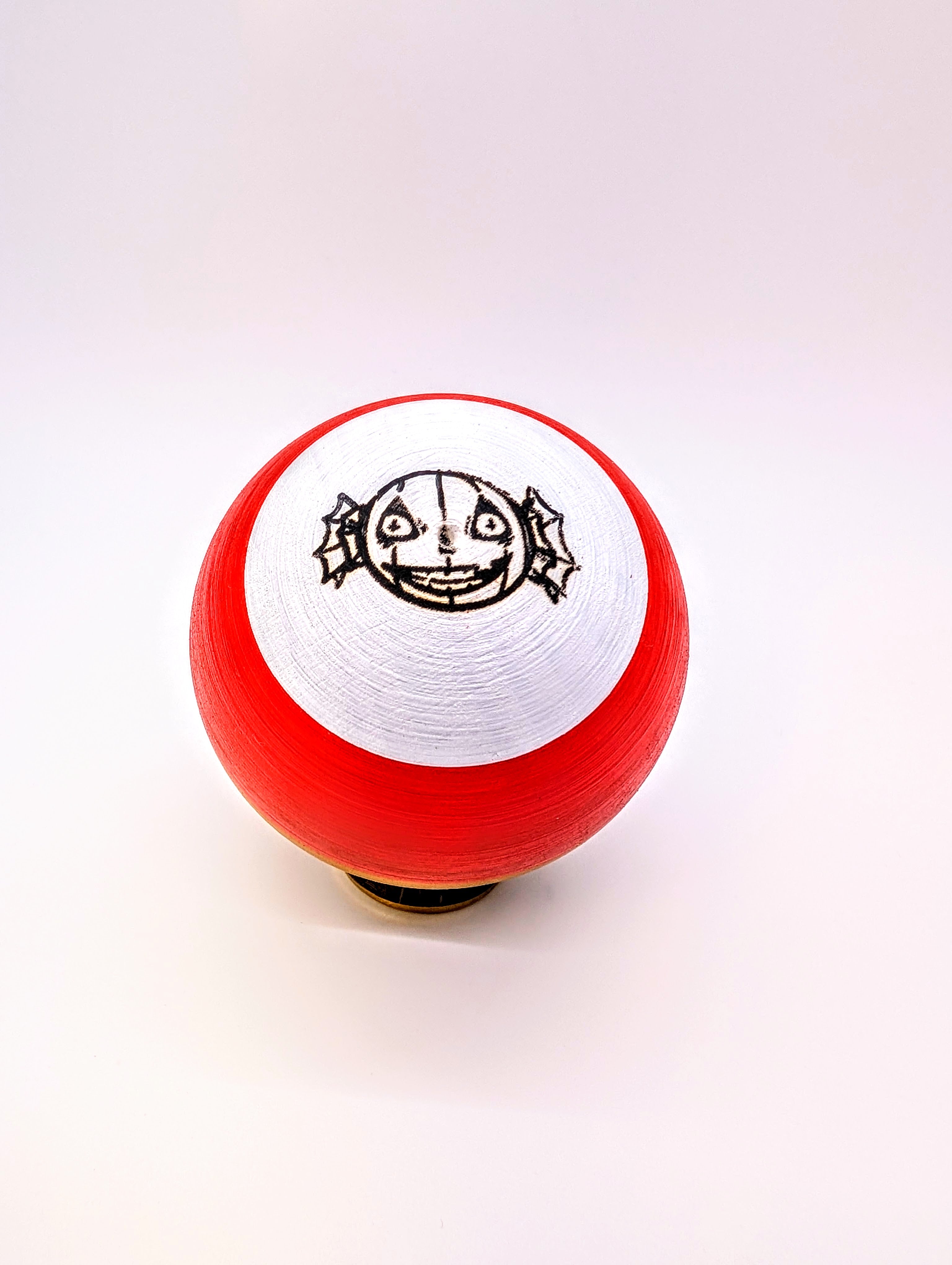 Halloween tamas (Shadow Clear) – Occult Kendamas